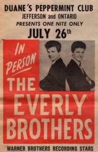 Everly Bros poster